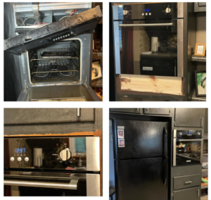Appliance installation and oven repair work performed by Choice Contractors LLC in Fort Wayne, IN.