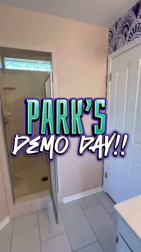 A bathroom prepared for demolition, marking the start of a renovation project by TEXAN Home Improvements LLC in San Antonio, TX.