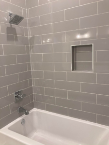 Professional bathroom tile and plumbing fixture installation by Berry Builders, L.L.C. in Shreveport, LA.