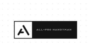 A bathroom wall partially painted red, showing a painting job in progress by All-Pro Handyman in Bellevue, NE.