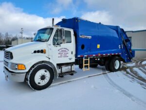 The exterior of the Beckley Garbage Disposal building, home to Whitecap Waste in Beckley, WV.