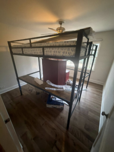 Professional bunk bed assembly and installation service by GE Renovations LLC in Albertville, AL
