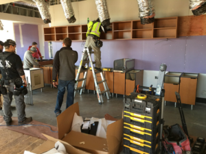 Professional cabinet installation by KTK Construction Inc, offering expert handyman services in Monroe Township, NJ.