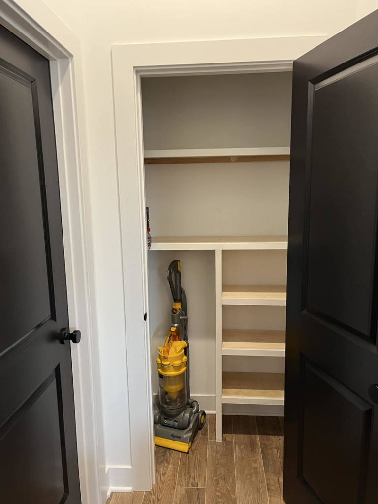 New closet shelving installed by Jeff of all Trades LLC in Carmel, IN