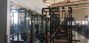 Exterior of a commercial building with a two-tone paint job by Paint Co in Canyon Lake, CA