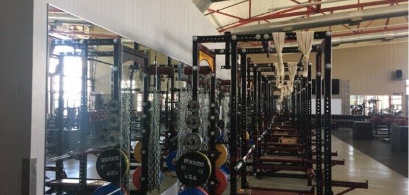 Exterior of a commercial building with a two-tone paint job by Paint Co in Canyon Lake, CA