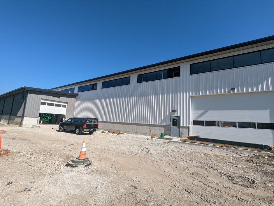 Exterior view of a commercial building under construction or recently completed by Integrated Building Systems, Inc. in Westmont, IL.