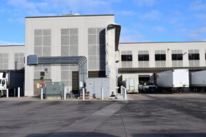 Commercial electrical meter and utility box installation on a building by Commonwealth Electrical Technologies in Worcester, MA