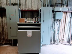 New commercial electrical panels and conduits installed by Denali Electric LLC in San Antonio, TX