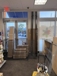 Commercial junk removal of old store fixtures and packaging by Dump the Junk Removers Corp. in Lake Worth, FL