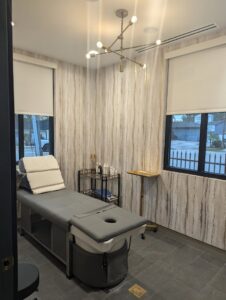 A completed commercial treatment room interior by BDM Construction, Inc in Orlando, FL