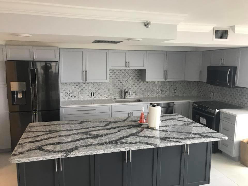 A beautifully completed modern kitchen renovation by Daley Construction, LLC in Tampa, FL.