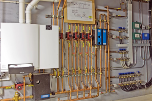A professionally installed complex heating and plumbing system by 1st Service Environmental Technologies in Pueblo, CO.