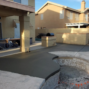 Concrete patio and pool deck work for an outdoor living area by Martin Jr's concrete in Surprise, AZ