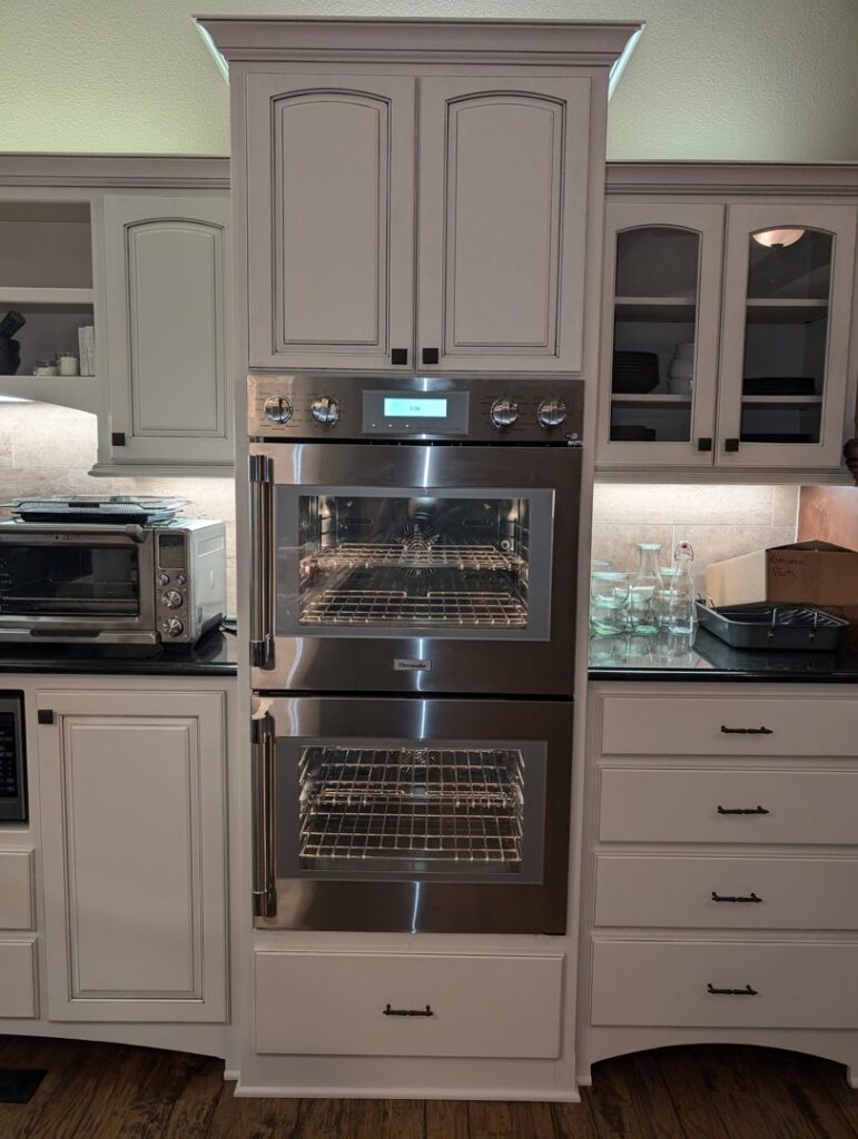 Professional double wall oven installation by My Handyman of Wichita KS in Kechi, KS.