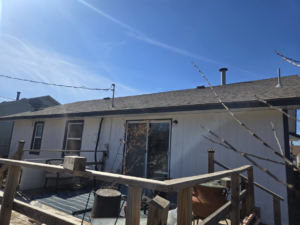 Exterior siding and deck renovation completed by Complete Renovations in Bethany, OK