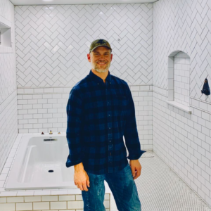 A completed bathroom tiling and renovation project by J & J Cavallo Custom, LLLP in Yakima, WA