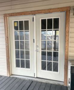 French door replacement project completed by A. Romero Construction in Roanoke, VA.