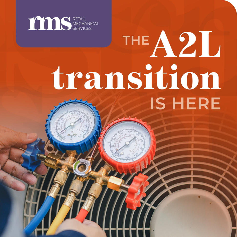 Close-up of hands connecting pressure gauges to an HVAC unit at Retail Mechanical Services in Bohemia, NY