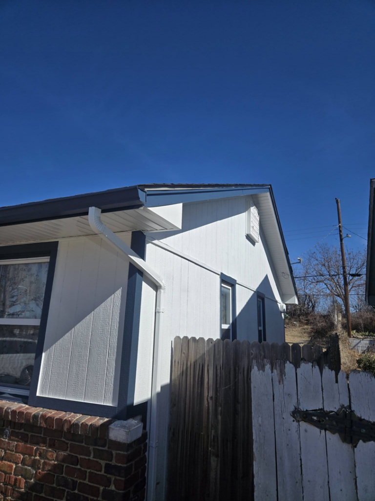 House siding and gutter repair services by Complete Renovations in Bethany, OK