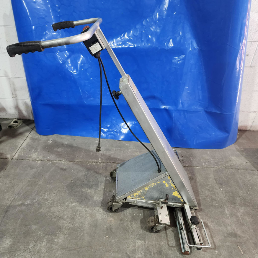 An industrial floor preparation machine used by International Flooring and Protective Coatings in Norfolk, VA.