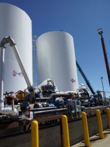 Industrial tank painting and facility maintenance by Painting Professionals, Inc. in Houston, TX