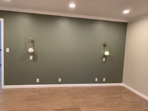 Interior painting and wall sconce installation by Kennyman The Handyman Inc. in San Francisco, CA