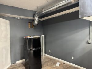 Newly installed kitchen ductwork by ProKitchen Solutions in Russiaville, IN