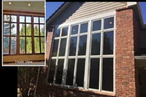 Large window installation project on a house by Colorado Window Solutions in Denver, CO.