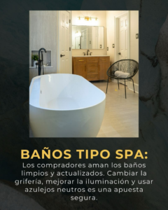 A modern renovated bathroom with a freestanding tub and new vanity by Home Improvement- Renovations in Cumming, GA.