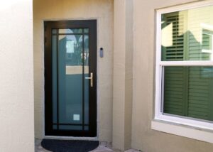 Newly installed front door and window on a home by FHIA Remodeling in Fort Lauderdale, FL