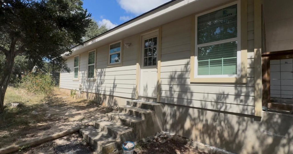 New home construction exterior view by A. Romero Construction, a general contractor in Roanoke, VA.
