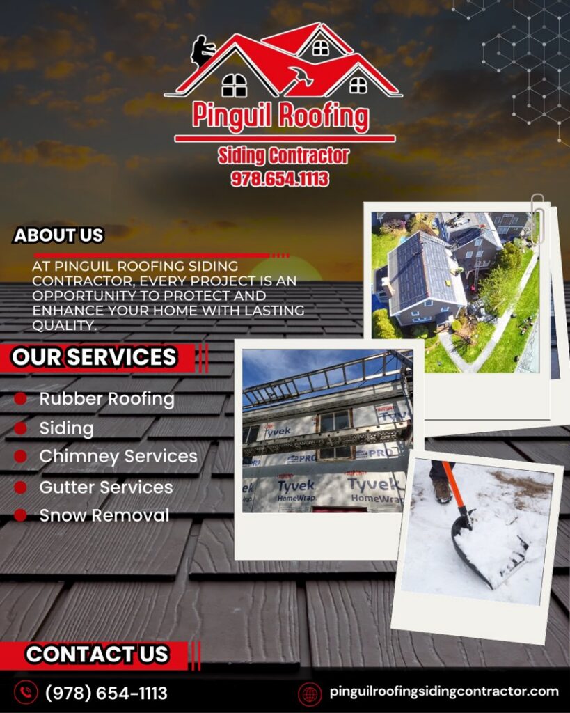 Close-up of new roof shingles being installed, a handyman service by Pinguil Roofing Siding Contractor in Lowell, MA.