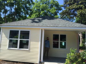 Exterior of a newly built or renovated small house with siding and windows by BA Services LLC in North Charleston, SC