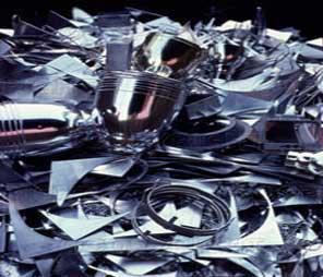 A large pile of mixed scrap metal ready for removal and recycling by Renovated Metals in Glendale, AZ