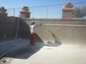 A newly installed or repaired pool pump and filter system by Aqua Squad Pools & Landscaping in Gilbert, AZ.