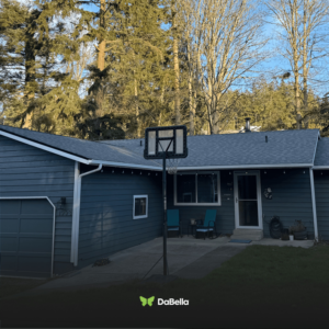 A residential home showcasing new roofing, siding, and gutters expertly installed by DaBella in Minneapolis, MN.