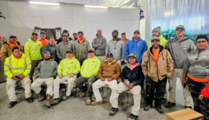 The dedicated handyman and painting crew of Ridge Painting, LLC posing for a group photo in Louisville, KY.