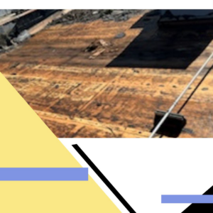 Roof deck exposed during repair or replacement by JCR Construction LLC in Everett, WA.