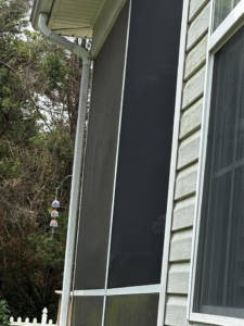 Screen porch enclosure and gutter repair services by Donald Home Improvements, llc in Milford, DE.