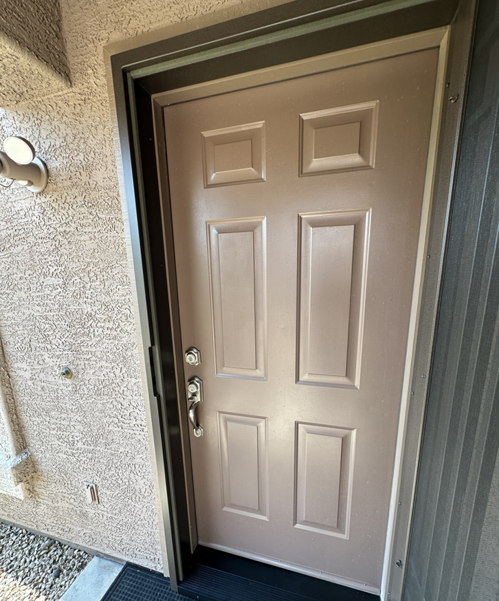 Standard exterior door installation service by Steel Creations & Fabrication, INC in Glendale, AZ