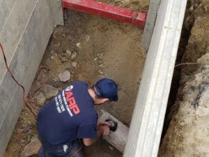 A new tankless water heater installation with copper piping by Advanced Rooter Plumbing in Norwalk, CT