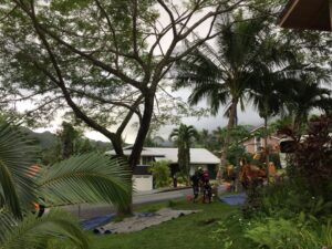 Starfarm Tree Service Hawaii crew members working on a tree service job with equipment in Kapolei, HI.