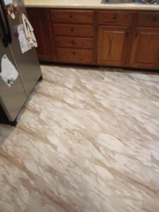 A renovated bathroom featuring a walk-in tub and a double vanity, installed by Bath Planet of STL & More in Saint Charles, MO.