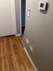 Wall repair and patching of drywall by Wall Doctor's Plastering LLC in Tallahassee, FL