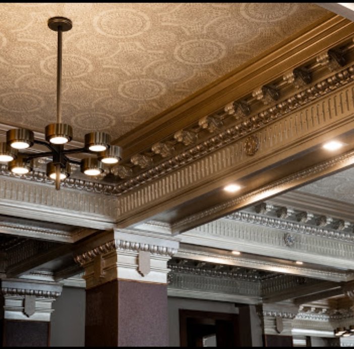 Wallpaper removal and wall repair in progress, a handyman service by Borrelli Plastering & Sons in O'Fallon, MO.