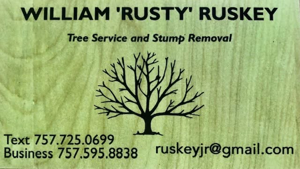 William “Rusty” Ruskey Tree Service and Stump Removal