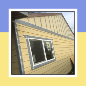 New window installation and siding repair on a house by JCR Construction LLC in Everett, WA.