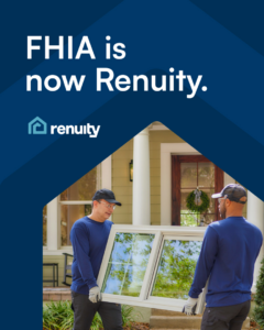 Two workers installing a new window at a home, showcasing services by FHIA Remodeling in Fort Lauderdale, FL