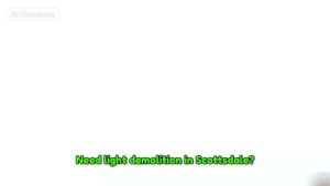 A Mora's Junk Removal & Hauling llc. worker giving a thumbs up next to a pile of cardboard and pallets in Scottsdale, AZ